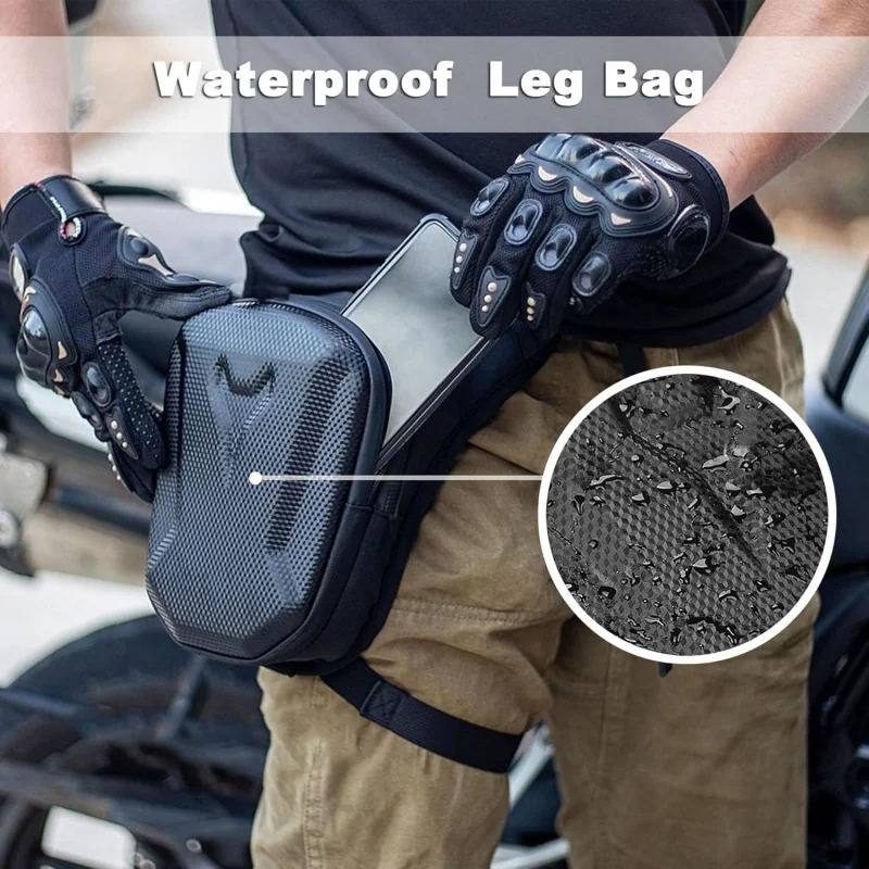 Motorcycle Gear Companies - Borsa da serbatoio per motociclisti, impermeabile,